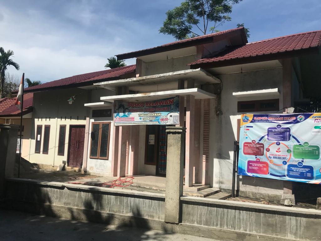 Kantor Keuchik Gampong Meunasah Mesjid, Ulim, Pidie Jaya, Aceh